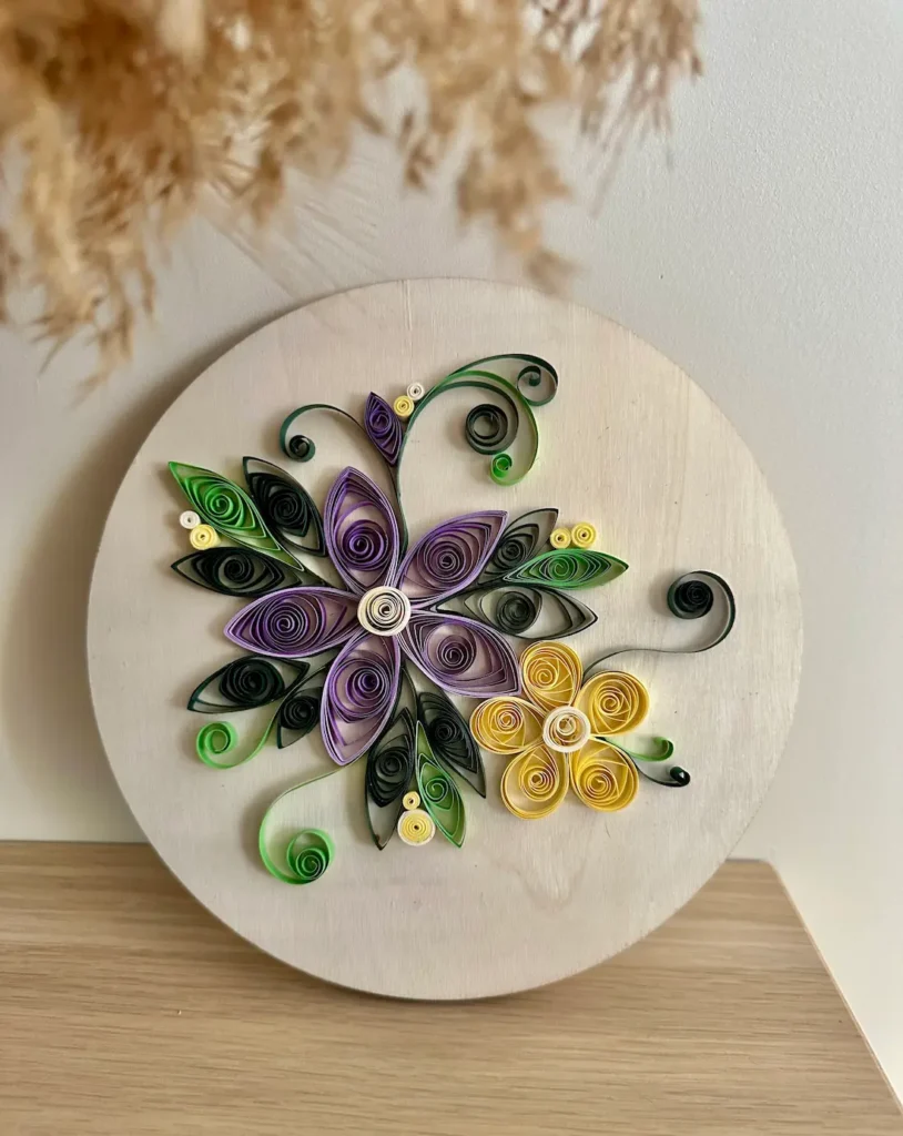 Taller de quilling Arte en espiral en Treve Room