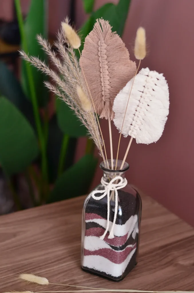Jarrón decorativo creado en Treve room