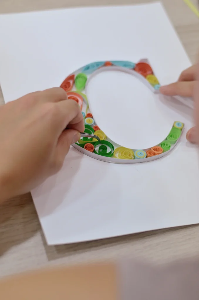 Taller creativo en Madrid - Quilling