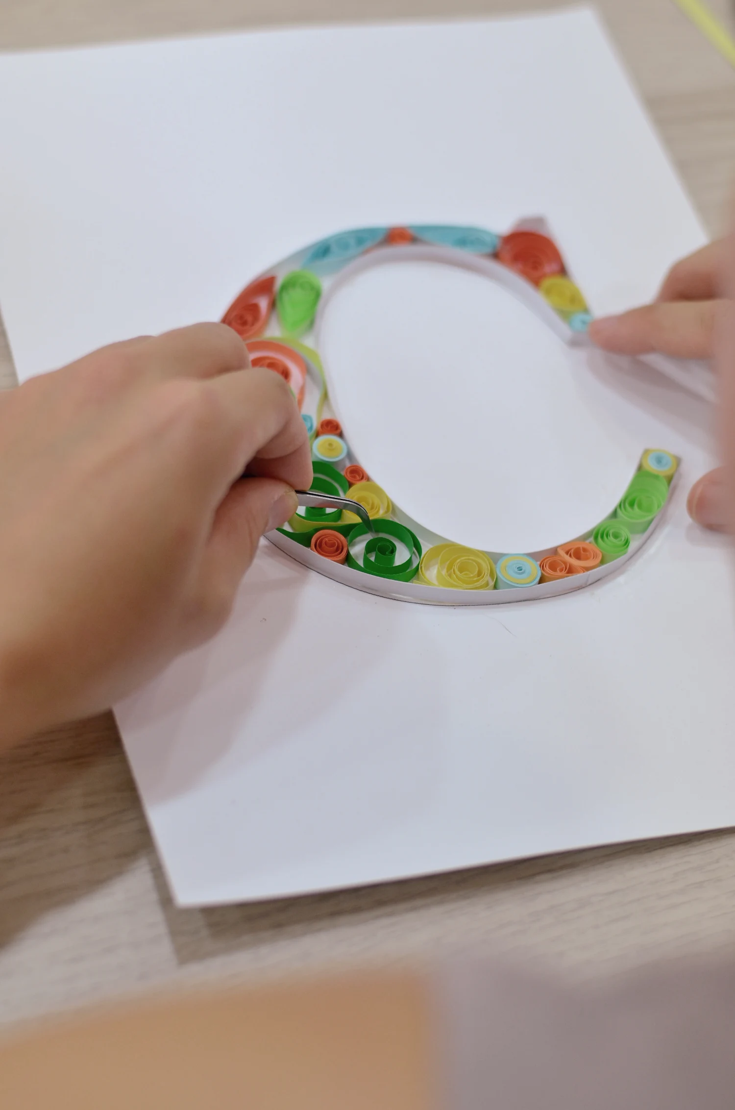 Taller creativo en Madrid - Quilling
