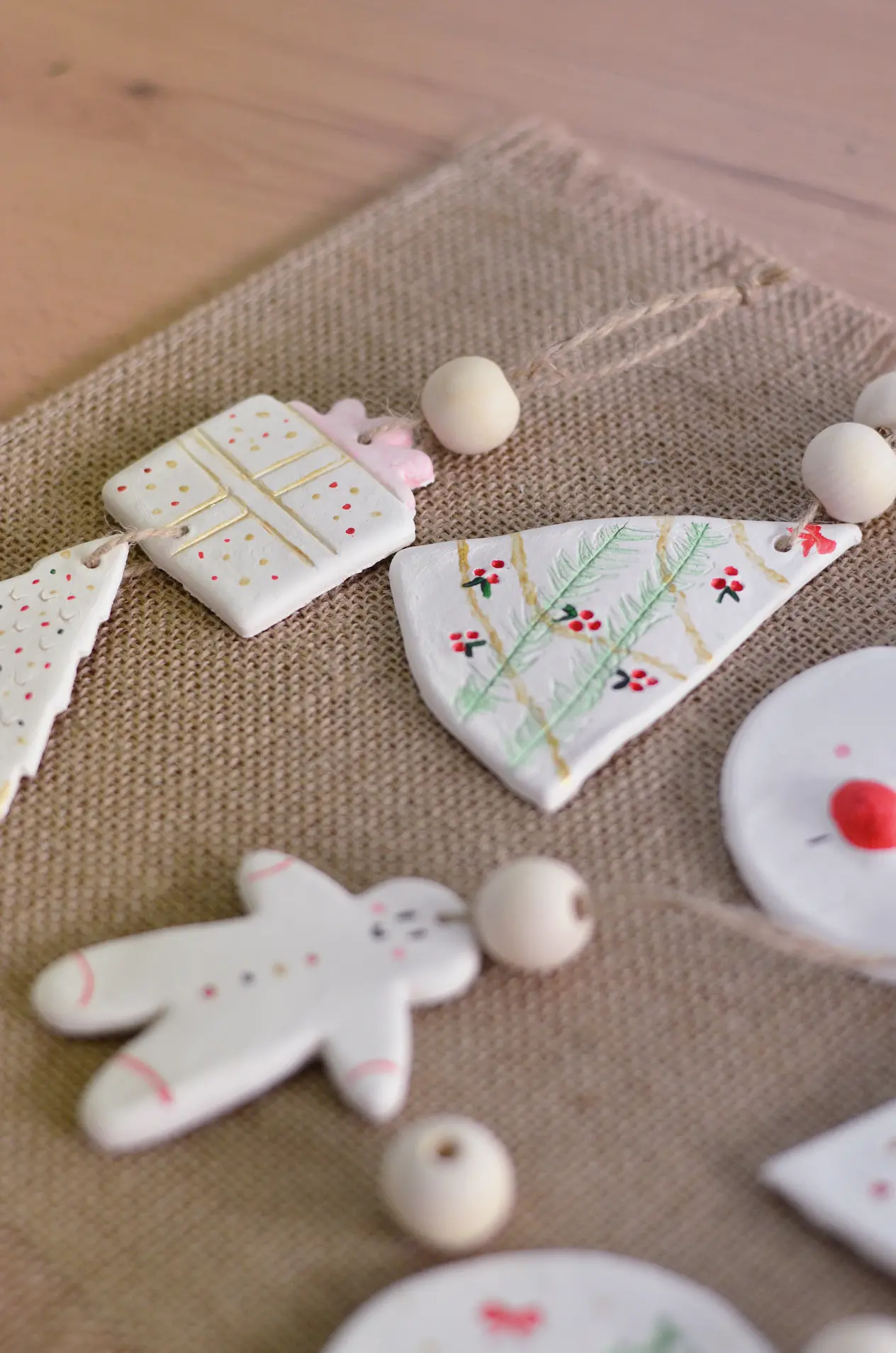 taller de adornos navideños